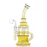 Nameless Glass Silver Fumed Inline Dab Rig