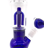 Nameless Glass 4 Arm Tree Perc Bubble Beaker Bong with Diffused Downstem - 12"
