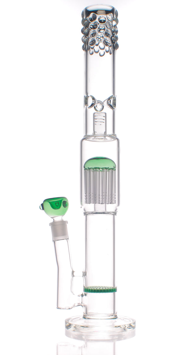 Nameless Glass Green Hulk Water Pipe - 20