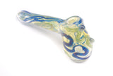 Nameless Glass Curly Hammer Bubbler Pipe