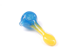Nameless Glass Yellow Faded Spoon Pipe