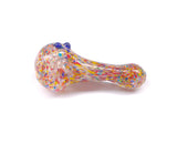 Nameless Glass Speckled Rainbow Spoon Pipe